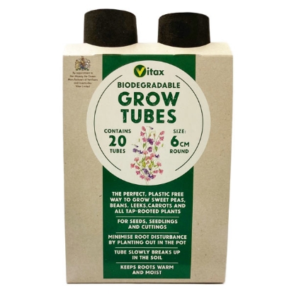 Picture of Grow Tubes - Pack of 20 - 6cm dia. - 12.5cm(5") Long