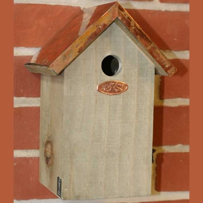 Picture of Blue Tit Bird House - 12 x 12 x 27cm(5x5x11")