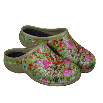 Picture of DIRECT SALE Backdoor Shoes - Poppies Design - Size 3