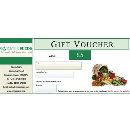 Picture of GIFT VOUCHERS - £5