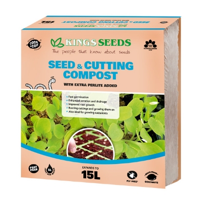 Picture of Seed & Cutting Compost with 20% Perlite - Expands to 15 Litres