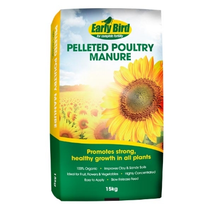 Picture of Pelleted Poultry Chicken Manure - 15kg